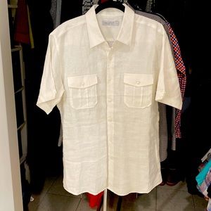 Havana/Camp style linen shirt